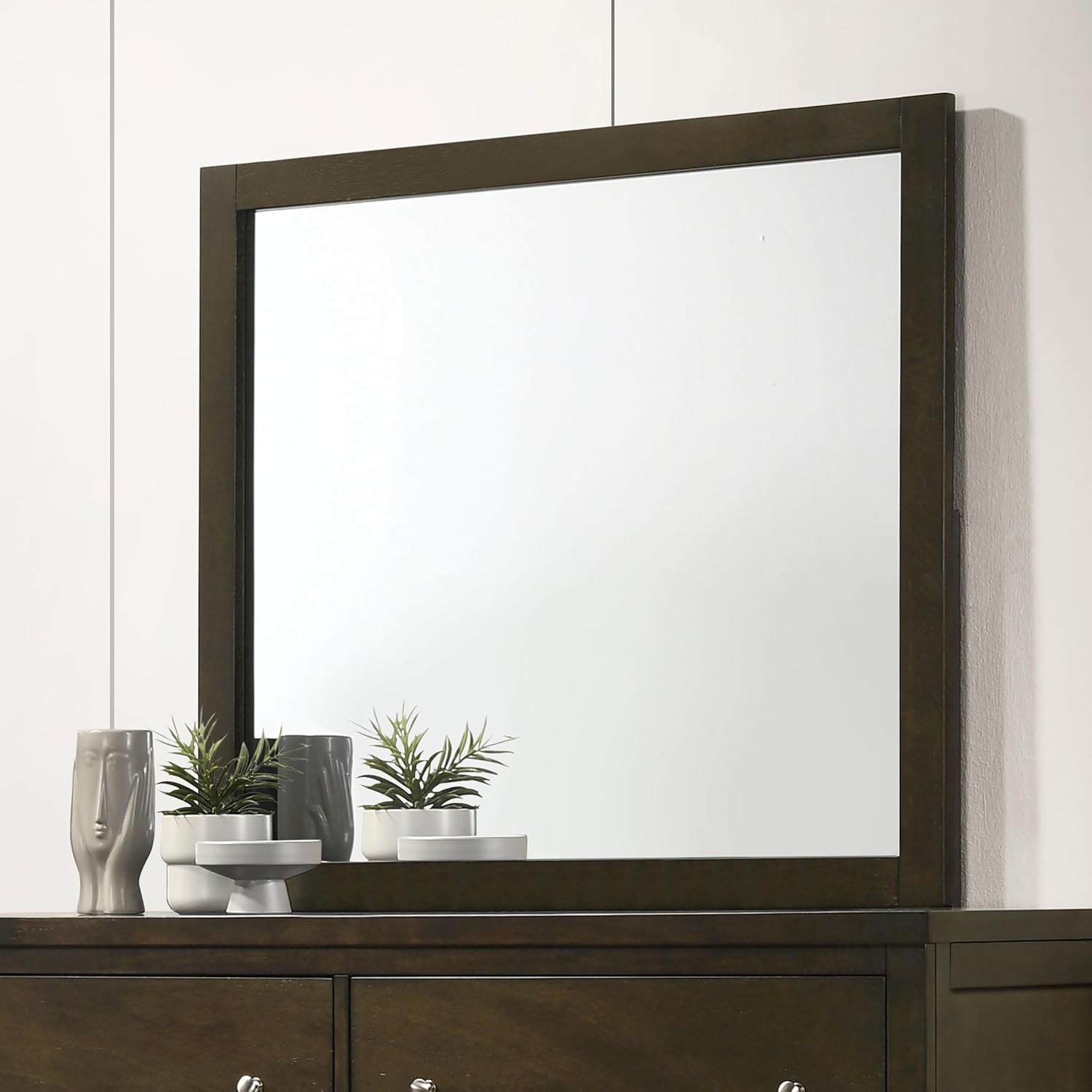 Coaster Home Furnishings Wilkes Dresser Mirror Dark Cocoa