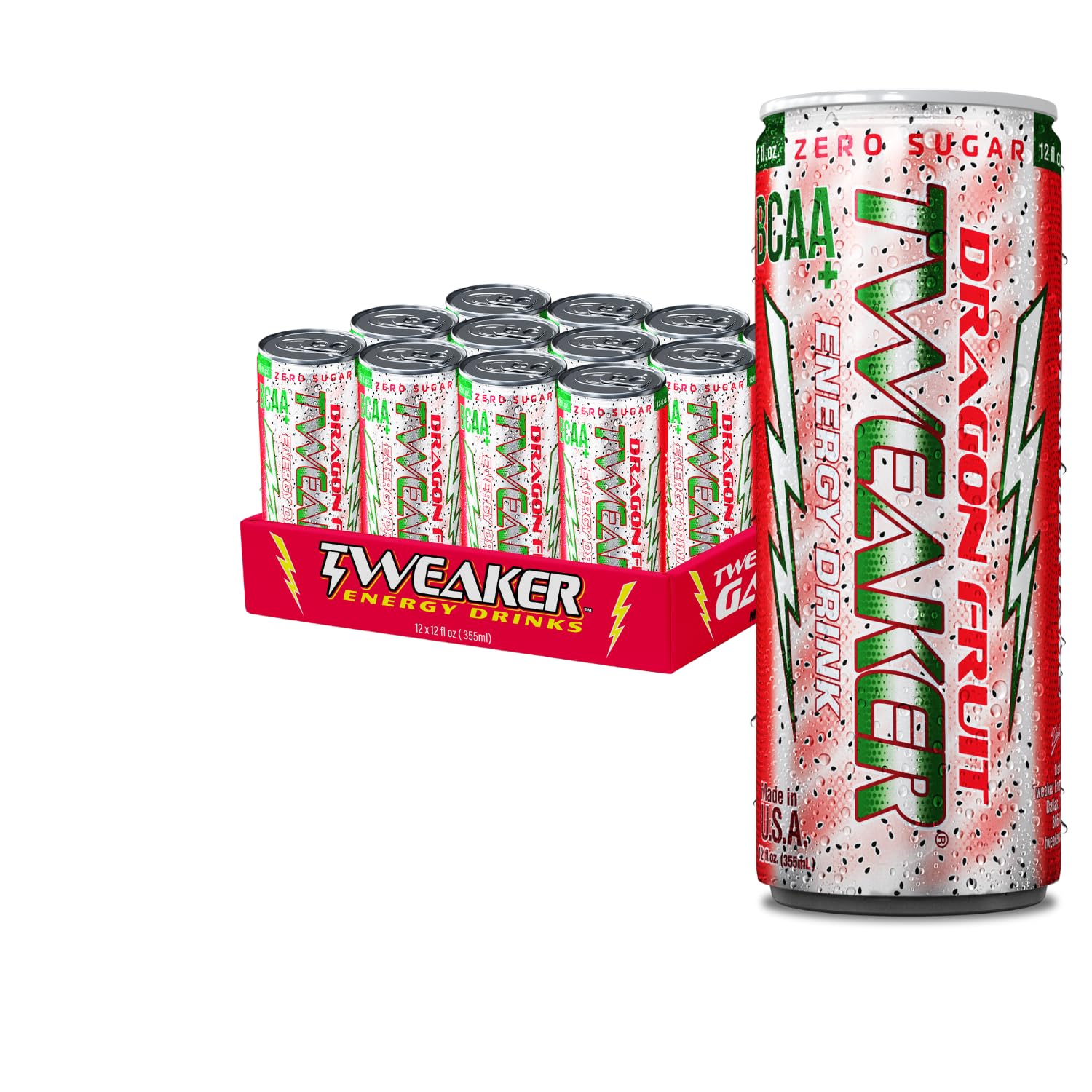 Amazon.com : Tweaker Energy Drink Pre Workout - Sugar Free, Low Calorie ...