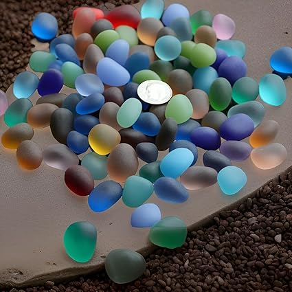 Salvus APP SOLUTIONS Enhance Your Feng Shui with a Natural Polished Glass, Marble Crystal Ball Water Fountain - Perfect Fountains Accessory