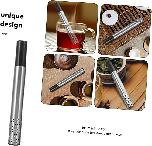Miniatura 9 de Colador de té de acero inoxidable para filtro de infusor de malla fina de té de hoja suelta