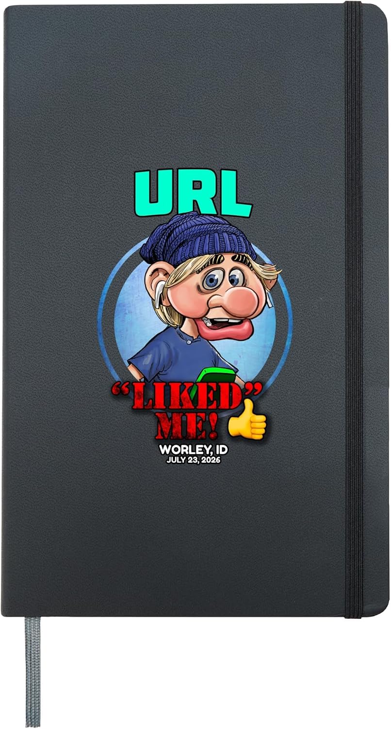 Url Worley, ID (2026) Hardcover Journal, Black