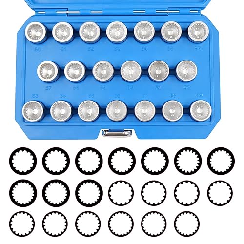 Juego de 20 piezas de llave de tuerca de bloqueo de rueda para Porsche VW Touareg, herramienta antirrobo de tuerca de rueda y removedor de tornillos