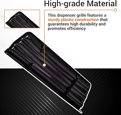 Miniatura 10 de BlueStars Paquete de 2 rejillas dispensadoras de refrigerador 2206670B, fácil de instalar, ajuste exacto para modelos Whirlpool y Kenmore, sustituye