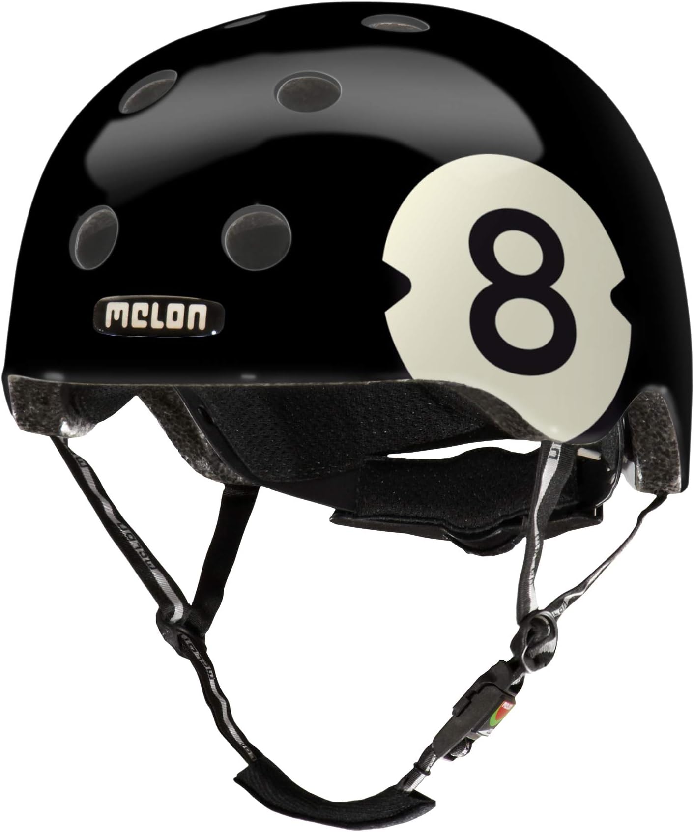 MelonUrban Active 8 Ball Skate Helmet - Black