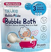 Vista 28 de TruKid Bubble Podz - Baño de burbujas para niños, niños pequeños y bebés, bomba de baño suave y refrescante sin lágrimas para piel sensible