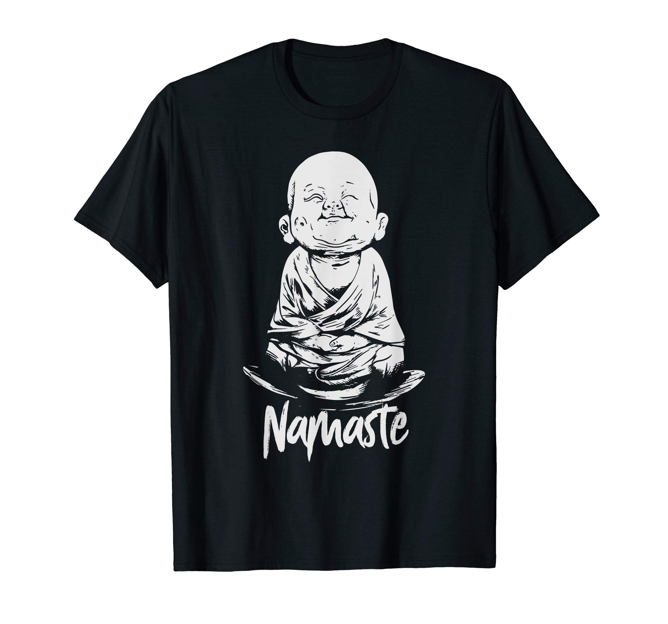 Chilling Nation Good Vibe and Positive TeesNamaslay shirt Namaste t-shirt Meditate Buddha Yoga Om Shirt T-Shirt