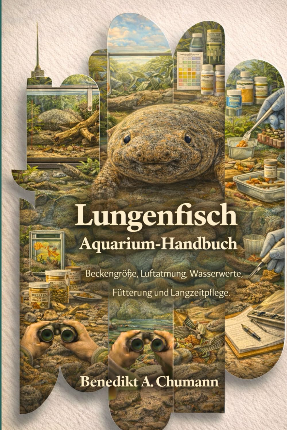 Lungenfisch Aquarium-Handbuch: Beckengröße, Luftatmung, Wasserwerte, Fütterung und Langzeitpflege