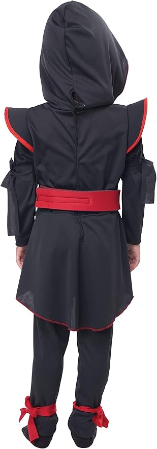 Disfraz Lil' Ninja Girl Niña Mediano - California Costumes miniatura 4
