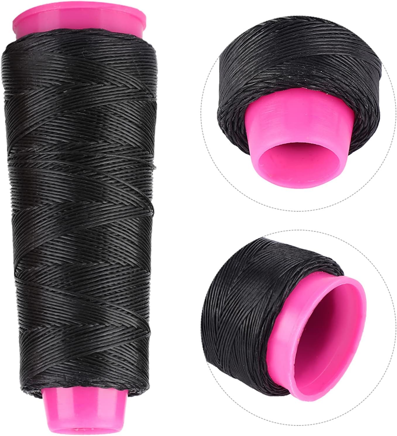 120m Bowstring, Strong Pull Bow String Material Thread for Archery Accessory (Black), Archery Supplies Bow String Material