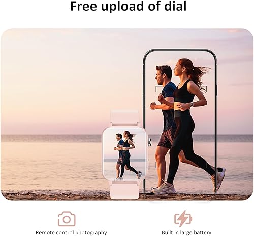 Miniatura 5 de Blackview Relojes inteligentes para mujer (hacer y responder llamadas), reloj con pantalla HD de 1.85 pulgadas, más de 100 modos deportivos, monitor