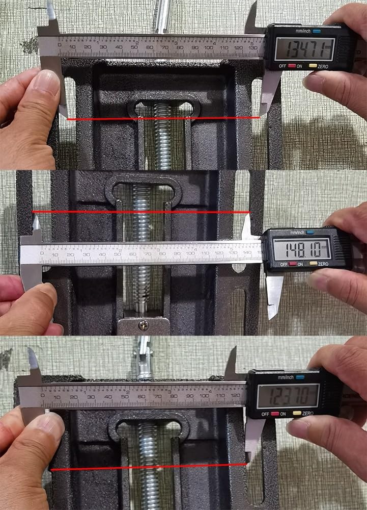 Étau de fraiseuse d'étau en fonte de 10 cm