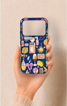 Xiaomi Mi 17 Pro 5G Uyumlu Summer Desenli Silikon K l f, Lacivert