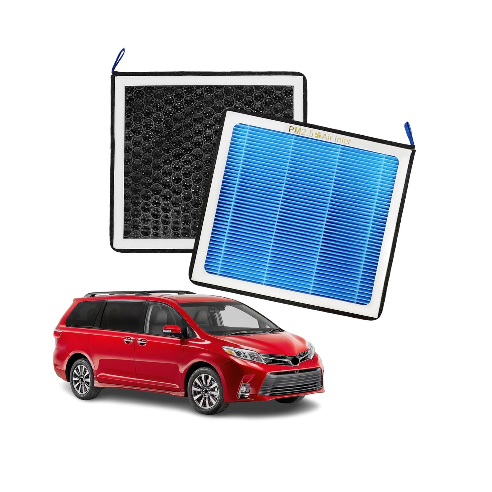 MASHA Cabin Air Filter for Toyota Sienna (2011-2020) Yaris (2006-2018)