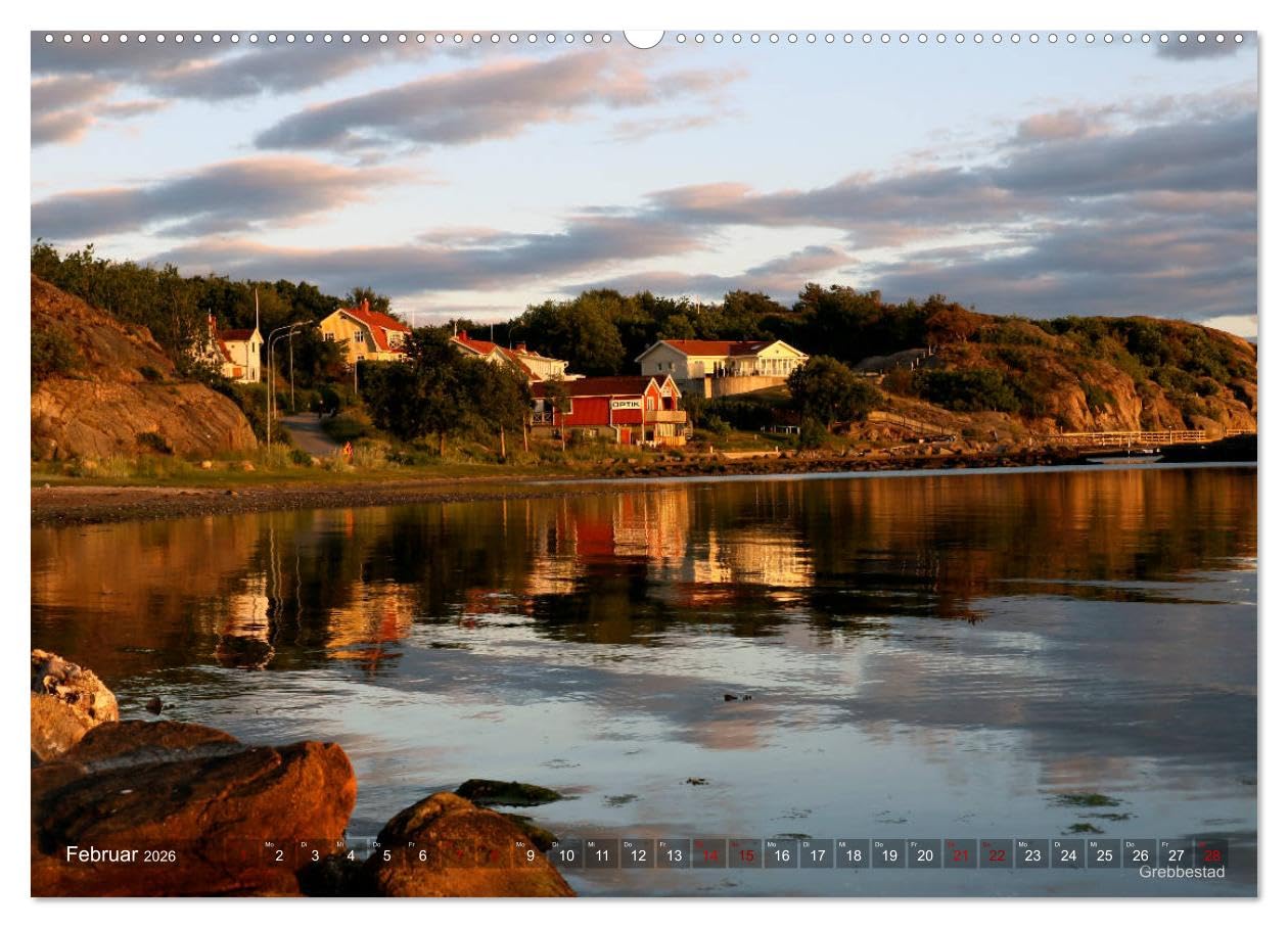 Faszination Südschweden 2026 (hochwertiger Premium Wandkalender 2026 DIN A2 quer), Kunstdruck in Hochglanz: Zauberhafte Impressionen aus dem Süden Schwedens (CALVENDO Orte)