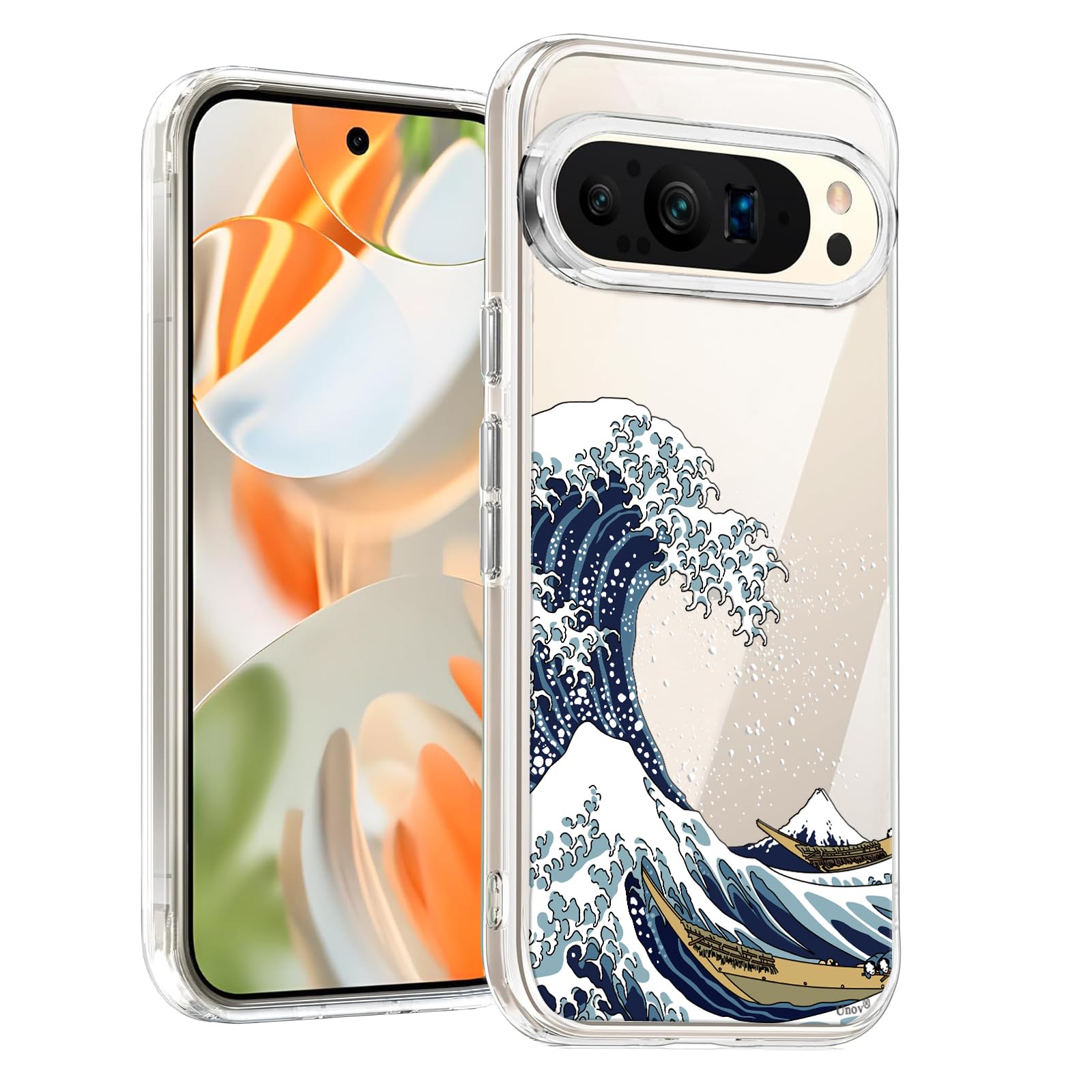 Unov Funda Compatible Con Pixel 9 Pixel 9 Pro 5G Con Diseño De Patrón