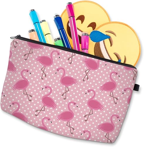 Miniatura 8 de Deanfun Juego de 3 piezas con impresión 3D súper divertida para mujer, bolsa de cosméticos multifuncición para lápices (unicornio), 3 piezas de