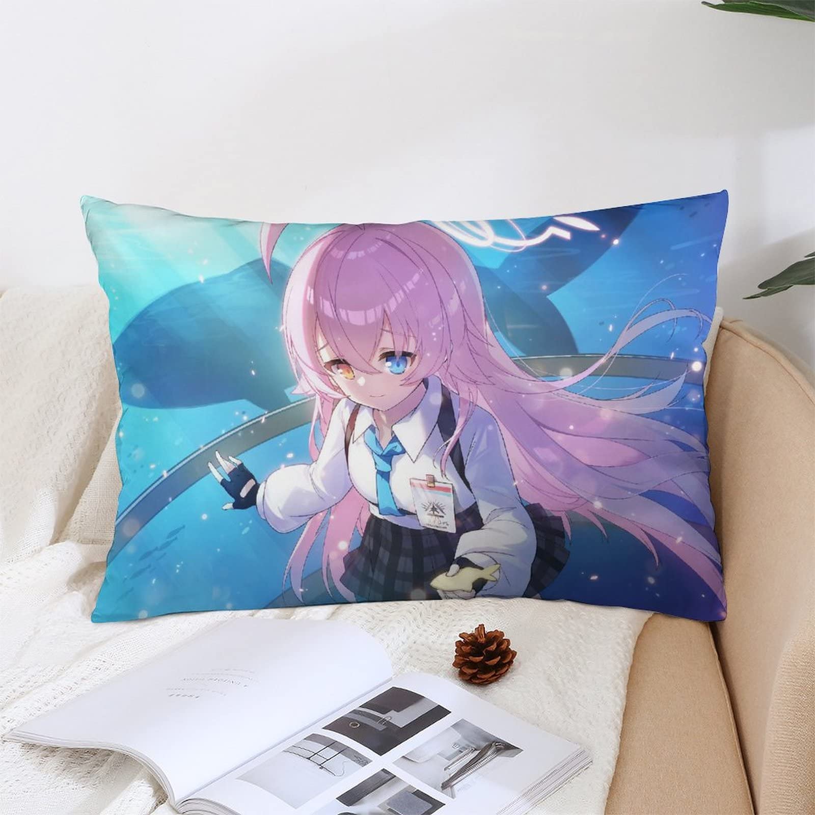 Amazon｜枕カバー ブルアカ 小鳥遊ホシノ クッションカバー 抱き枕