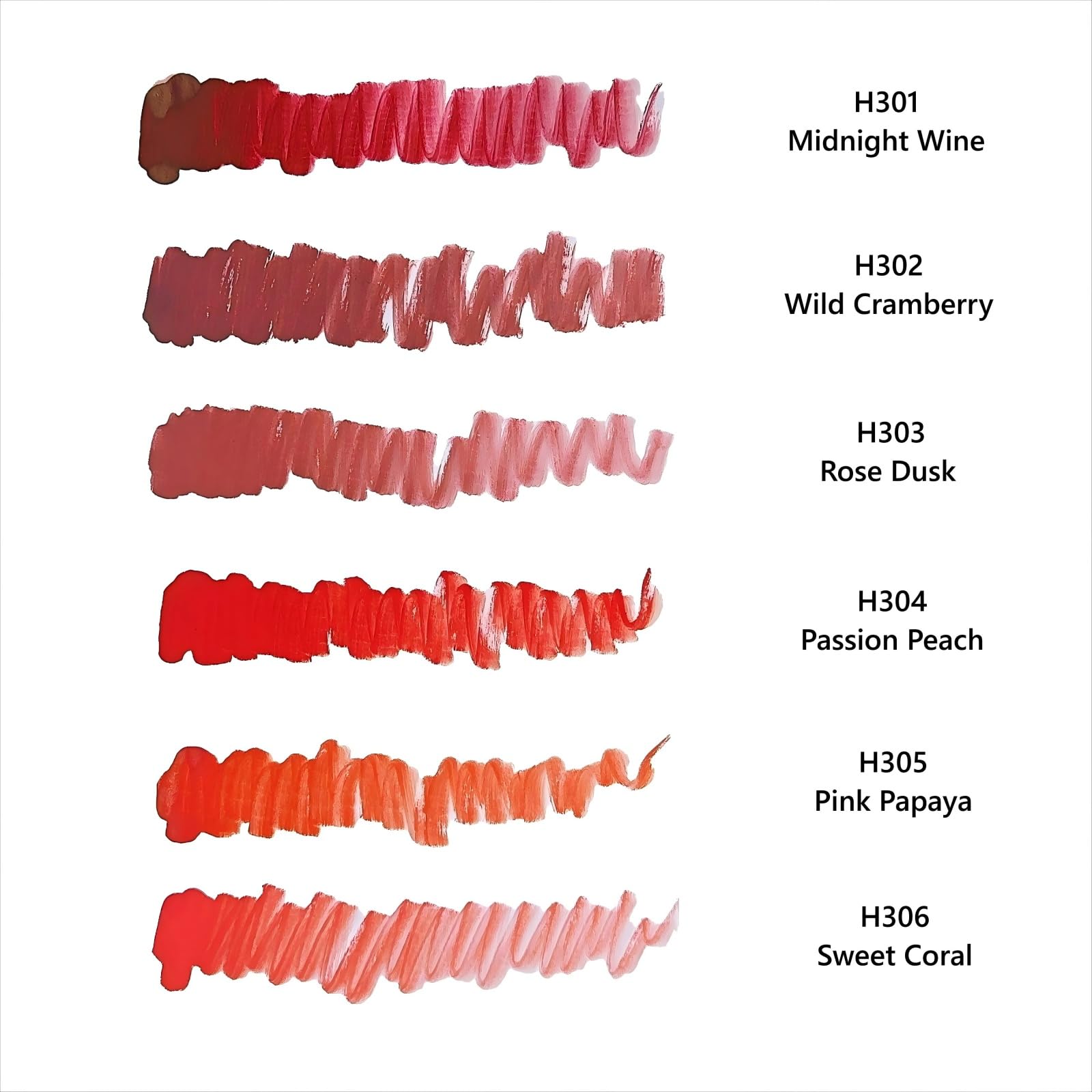 CHUSE PMU Pigmentos Híbridos Líquidos para Labios 0.24oz/7ml (H304 Passion Peach)