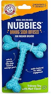 Arm & Hammer Nubbies T-Bone Chew Review: Clean Teeth & Happy Dogs — product photo reviewed by The Curious Dog Owner