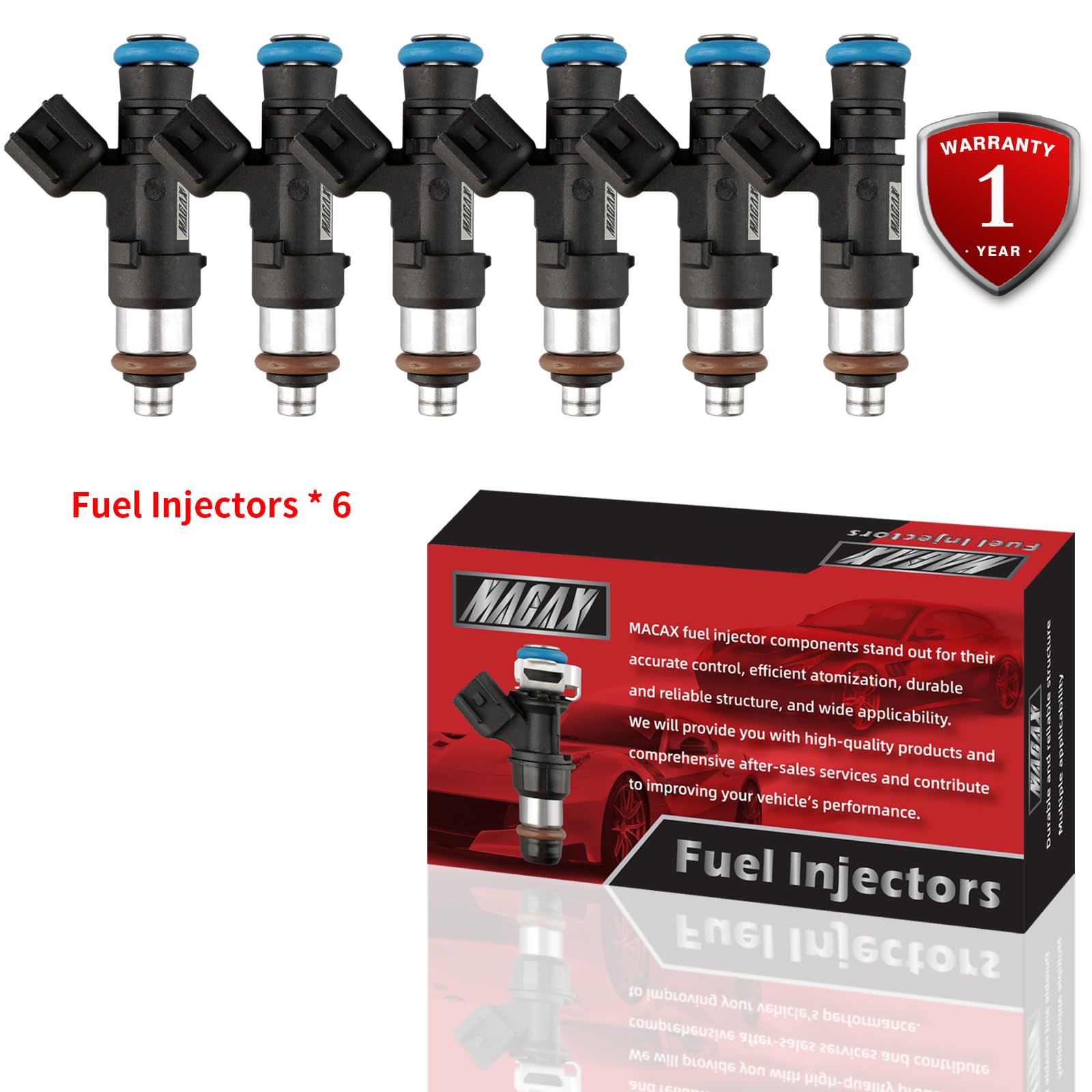Remanufactured Flow Matched Injectors 6x Upgraded Bosch Fuel Injectors ...