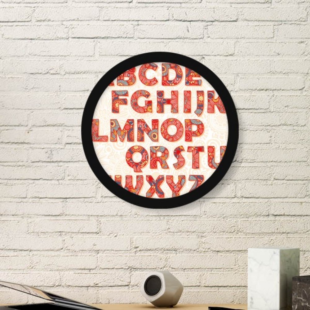 Image reproductions lettre alphabet et motif fleur, idée cadeaux originale