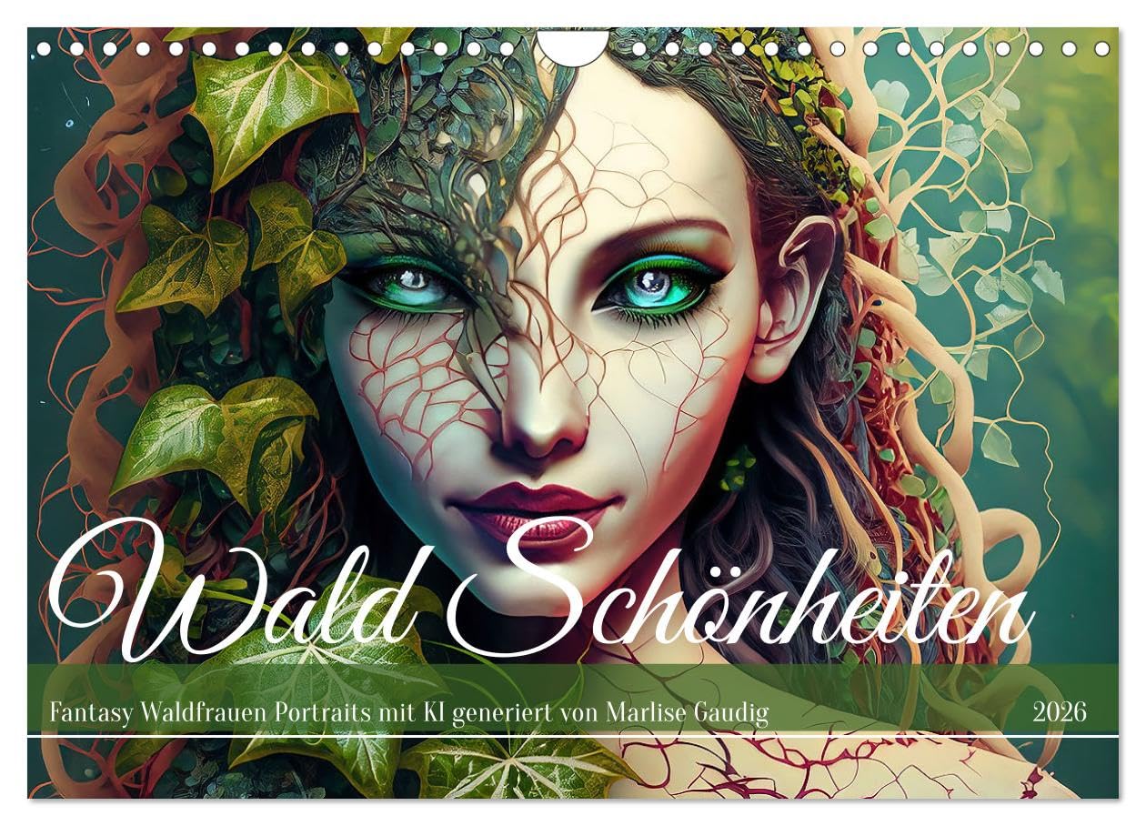 Forest beauties UK-Version (Wall Calendar 2026 DIN A4 Landscape), CALVENDO 12 Month Wall Calendar — image 1