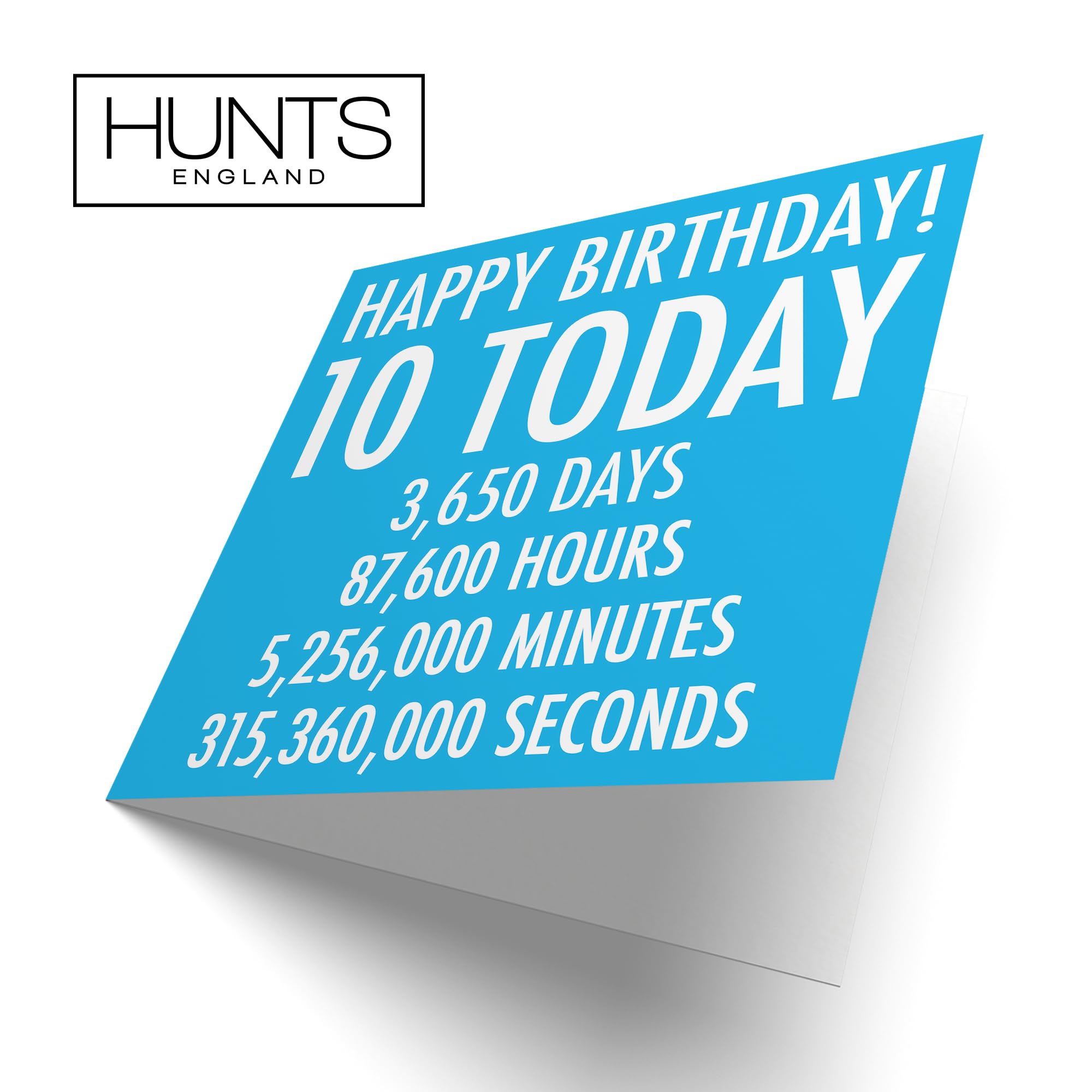 Hunts England - Biglietto Di Auguri Per Il 10° Compleanno Del Fratello