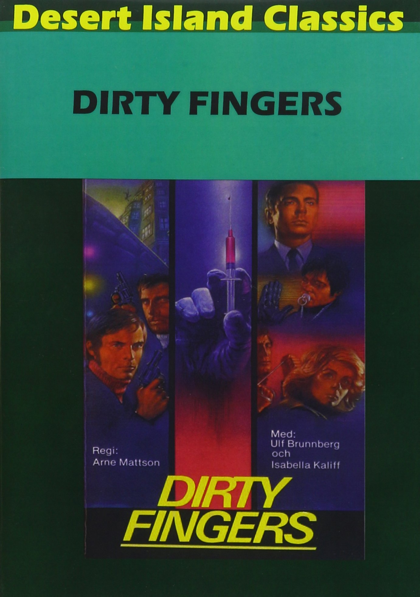 Dirty Fingers DVD Edición USA Importación Italiana para Coleccionistas