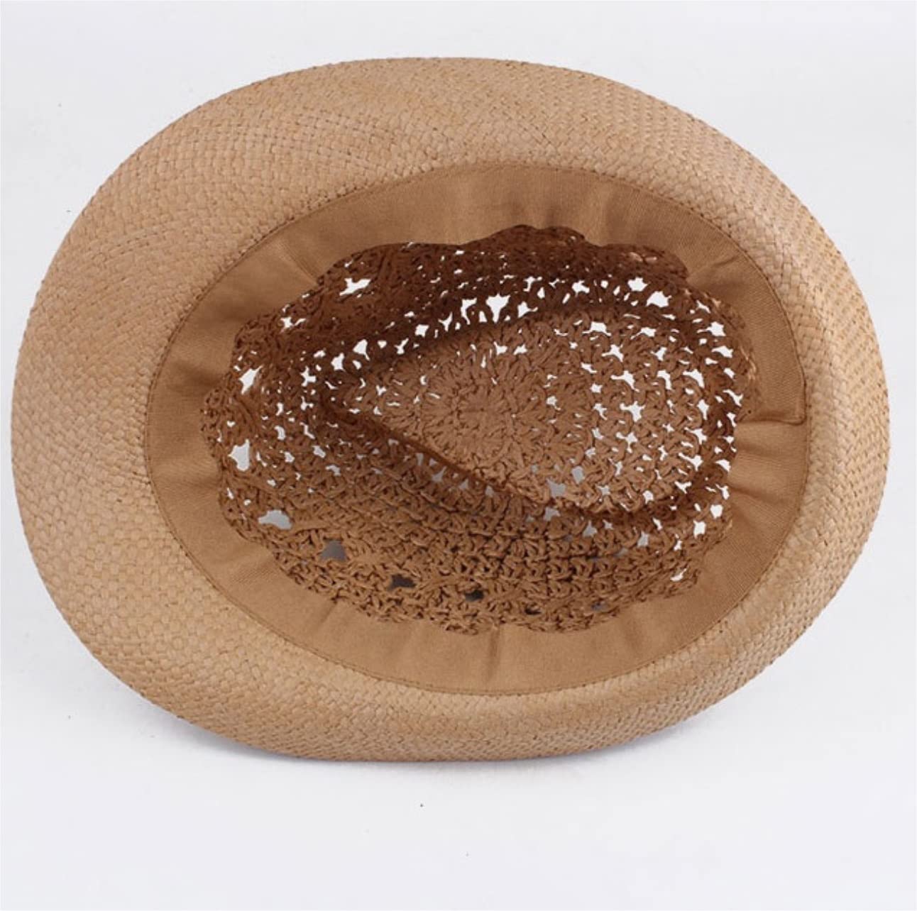Casquette Visiere Femme, Summer Chapeau D'été À Large Bord Unisexe Décontracté Classique De Paille Soleil Plage en Plein Air Pliable, Chapeau de Plage