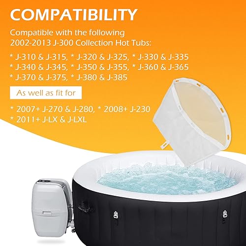 Miniatura 3 de POOLOOP 6570-392 - Reemplazo de accesorios de desechos para jacuzzi jacuzzi, se adapta a modelos de colección de fabricación de 2002 a 2013 (paquete