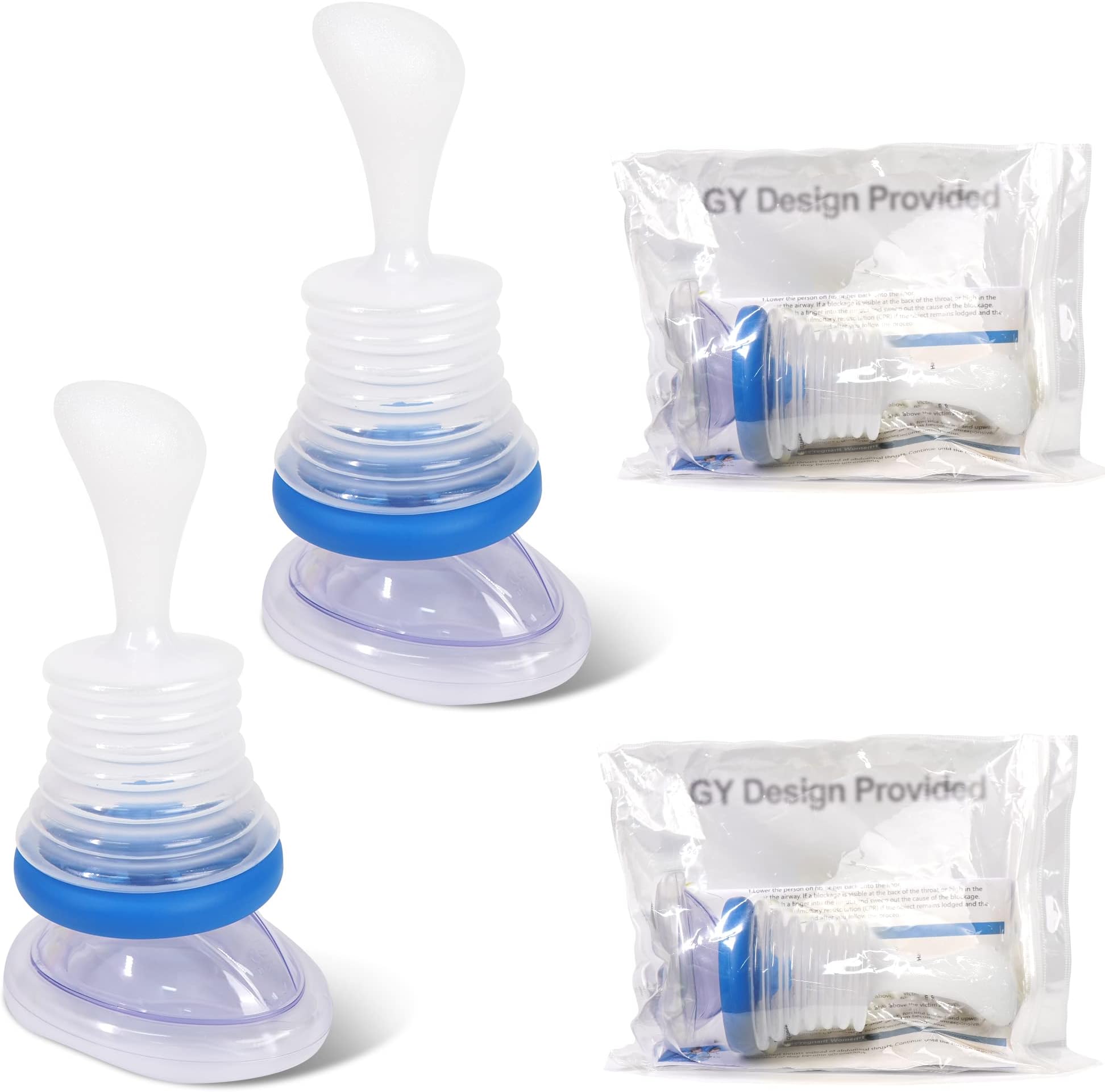 2Packs Portable Assist Kit to Remove Clogged Fluid and Objects, Essential Home Kit for Toddler and Children