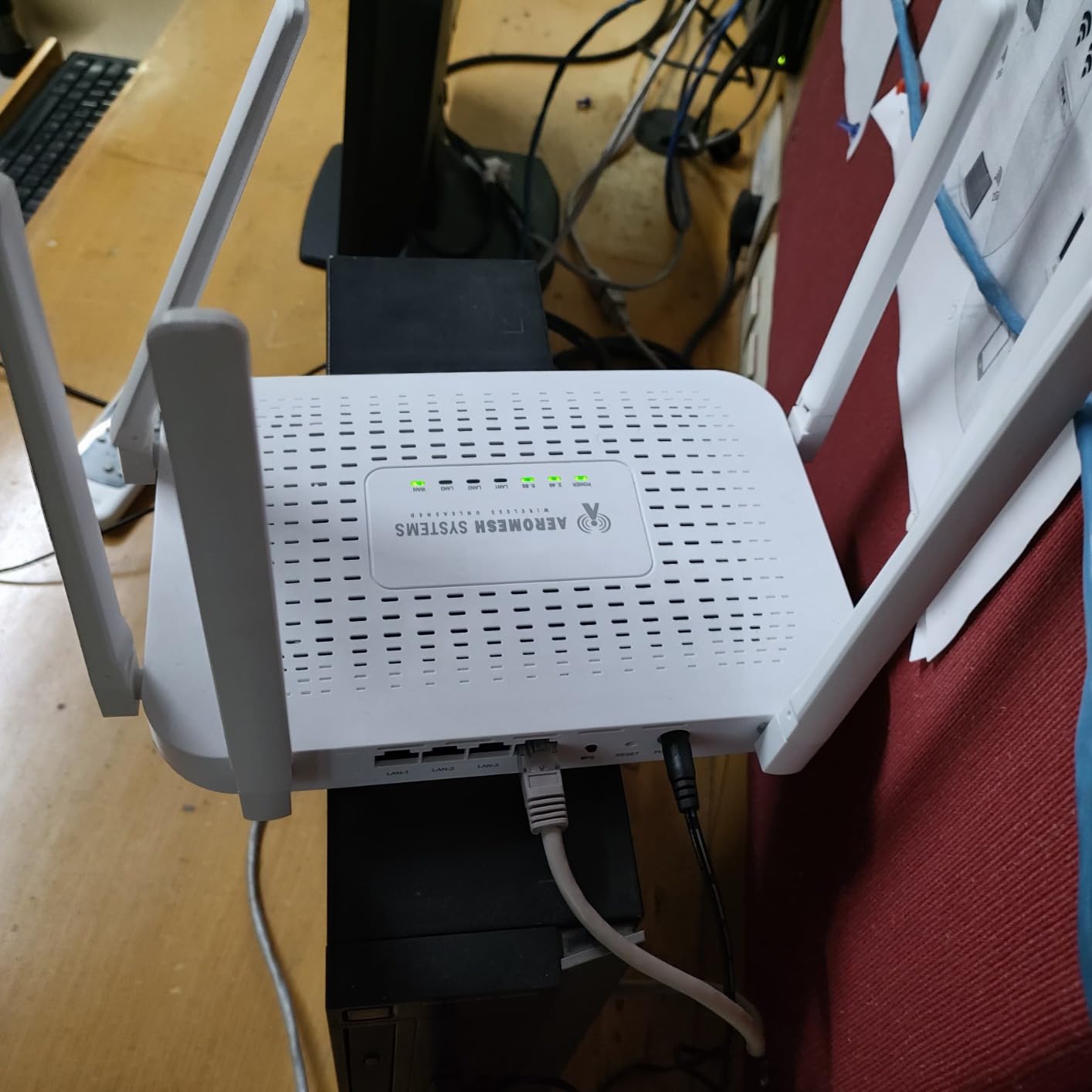 AEROMESH SYSTEMS Aeromesh LX63, WiFi6 3000 Mbps Dual Band Wireless ...