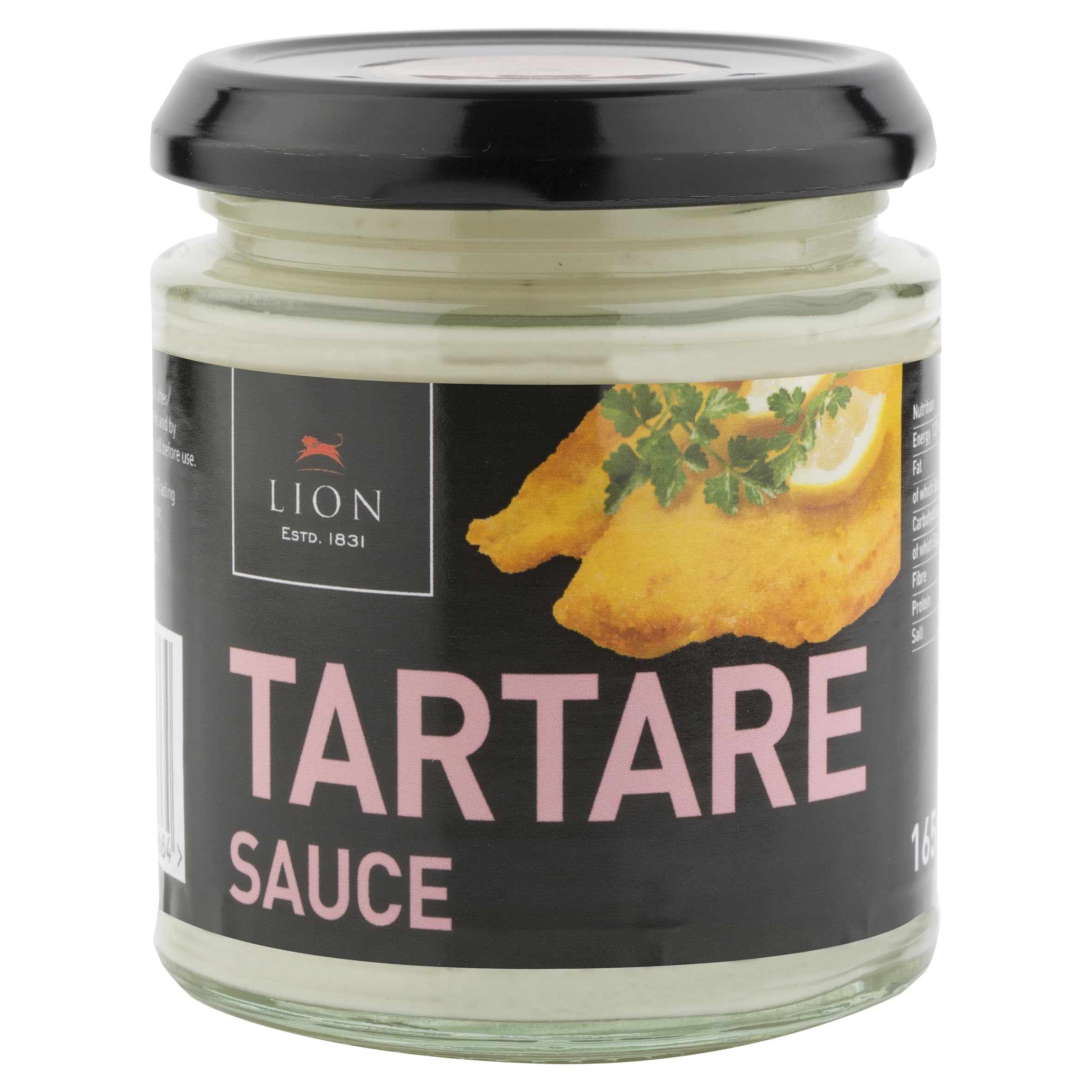 Lion White Tartare Sauce Jar 165G