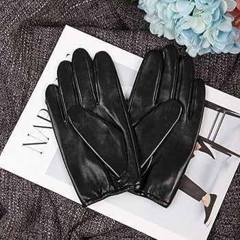 Amazon.co.jp: メンズ 手袋 本革手袋豪華な冬暖かいシープスキン