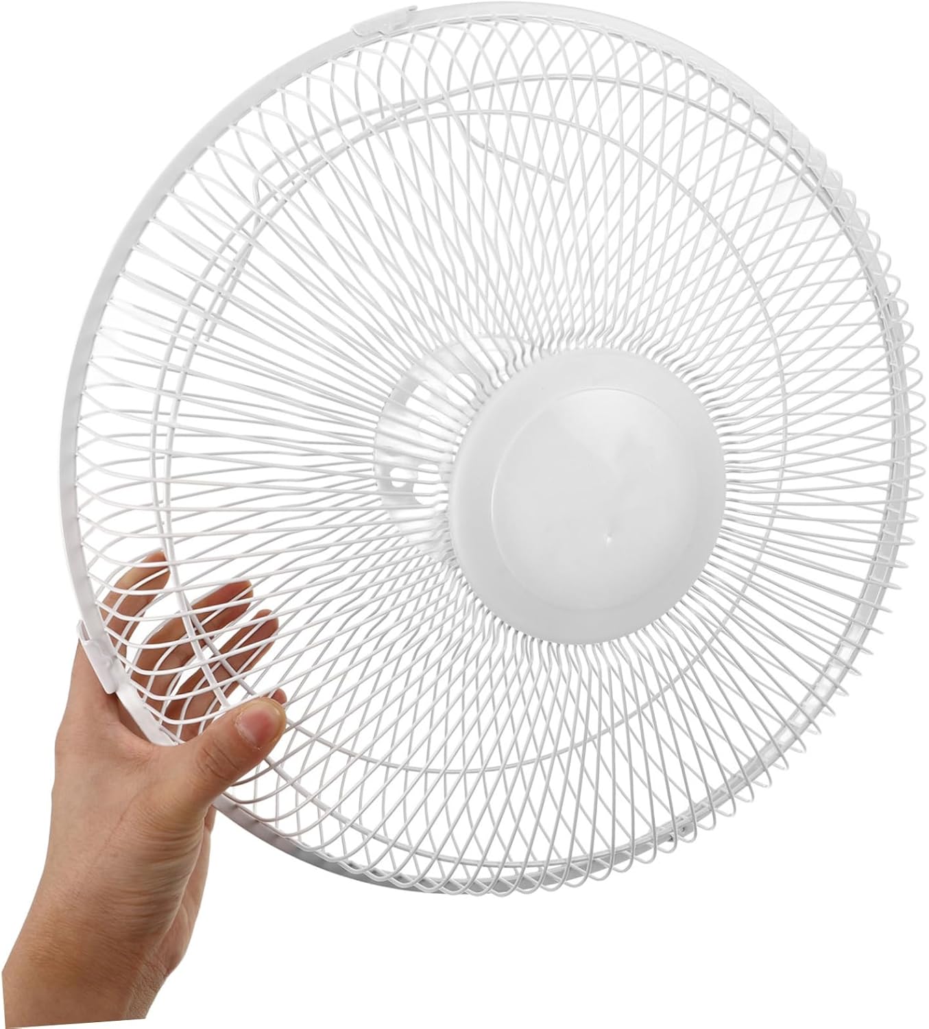 Zerodeko Pedestal Fan Guard Cover Easy Install Protective Accessory for Floor Fans Versatile and Washable Fan Protector for Home and Office Decor