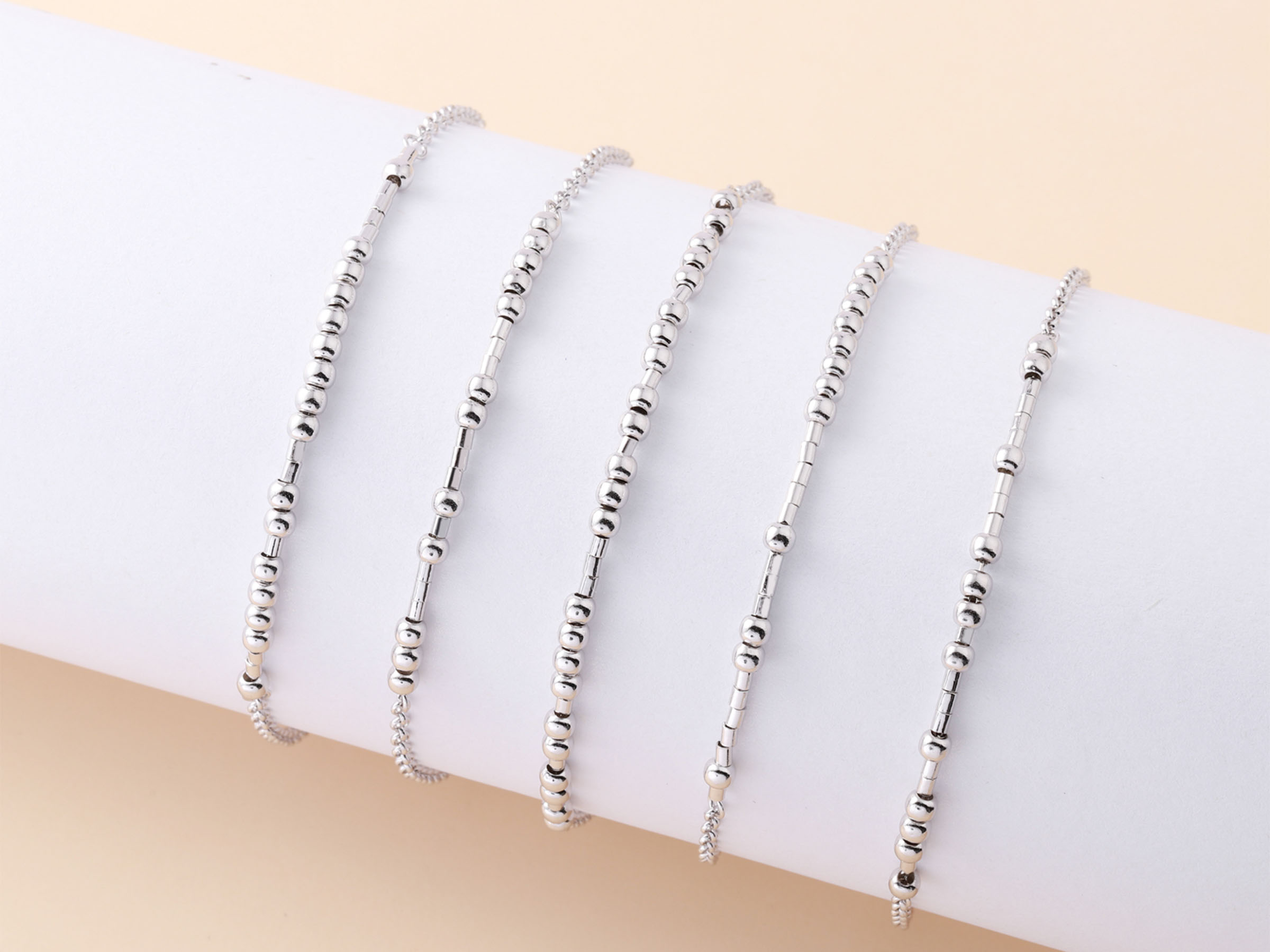 Gleamart Bracciale In Argento 925 Con Codice Morse – Messaggio Segreto Regolabile - 2