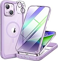 Vista 27 de Miracase Funda magnética para iPhone 15 Pro Max de 6.7 pulgadas [compatible con Magsafe], funda de cuerpo completo a prueba de caídas para iPhone 15