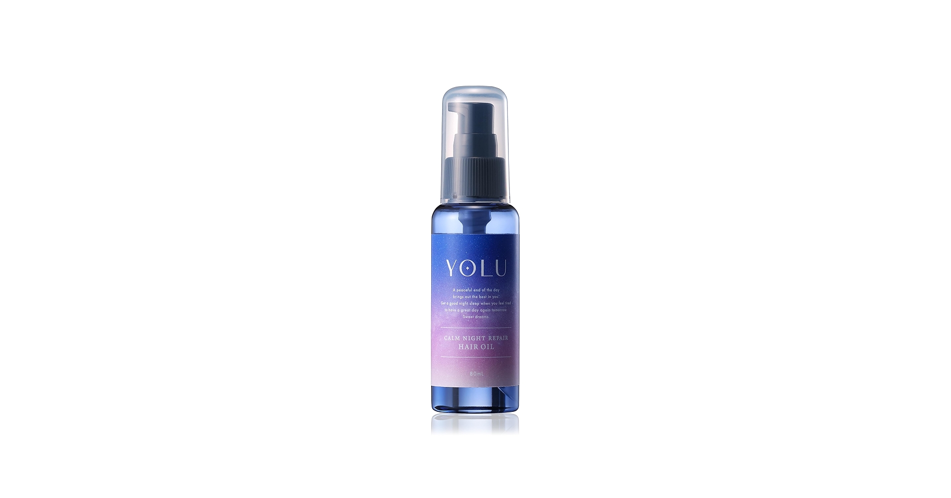VOLU Calm Night Repair Hair Oil 80ml ×9本 Yolu Calm Night Repair Hair Oil for Damaged Hair 80ml