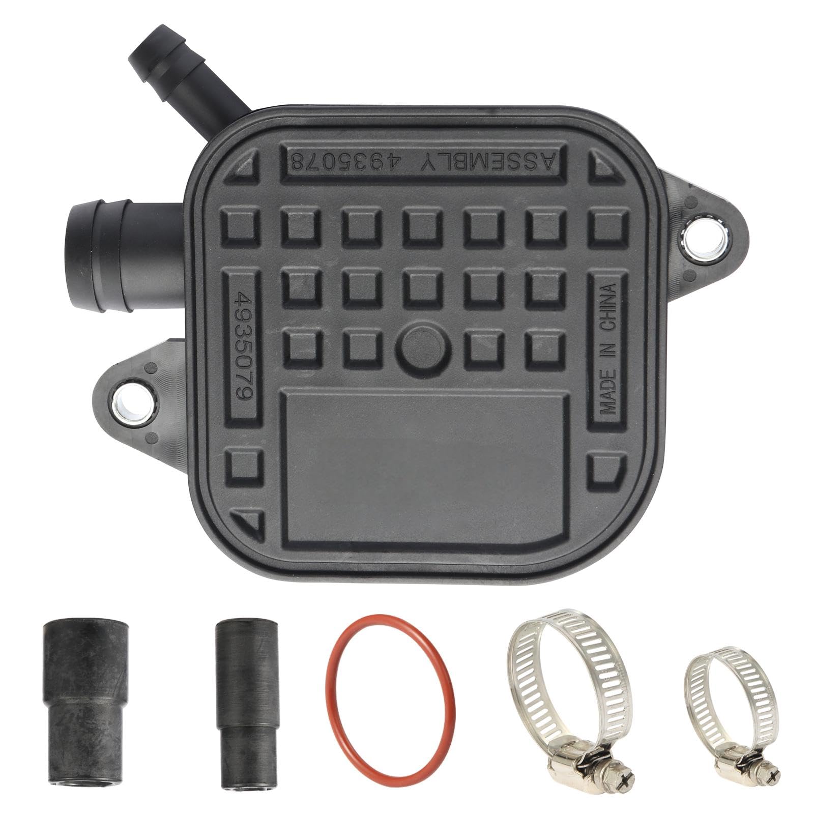 Photo 1 of Dodge 5.9 Cummins Valve Cover Breather Crankcase With connector Kit 4935079 4935078 3964093 Compatible with 2003 2004 2005 Dodge 5.9L Cummins RAM 2500 3500 ISL 8.9L QSC ISC 8.3L