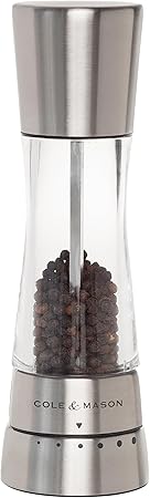 Cole & Mason Derwent Pepper Mill - Refillable Pepper Grinder