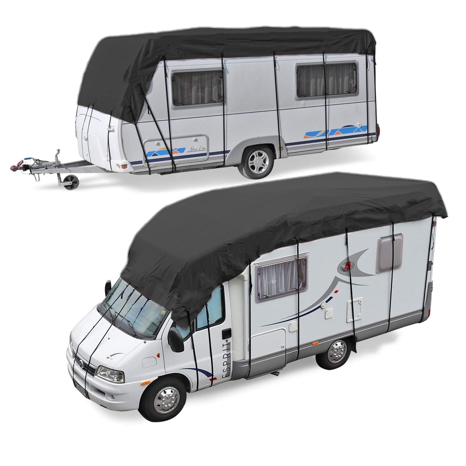 Hagelschutz Wohnmobil, 210D Oxford Dachabdeckung, 13.5x3.3m