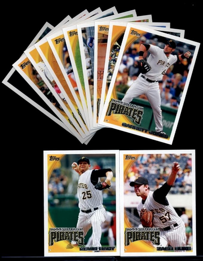 Topps 2010 Baseball Cards Complete Team Set Pittsburgh
