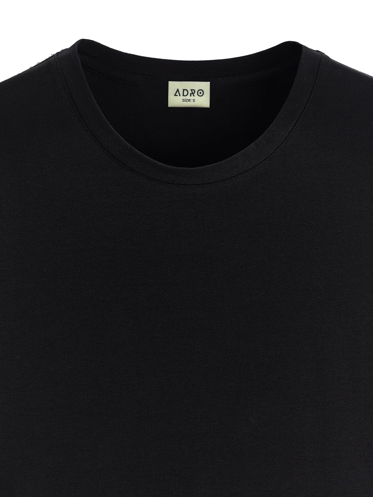 ADRO T-Shirts für Jungen und Mädchen, einfarbig, normale Passform, Alter 3–14 Jahre, 100 % Baumwolle, Rundhalsausschnitt für Jungen und Mädchen