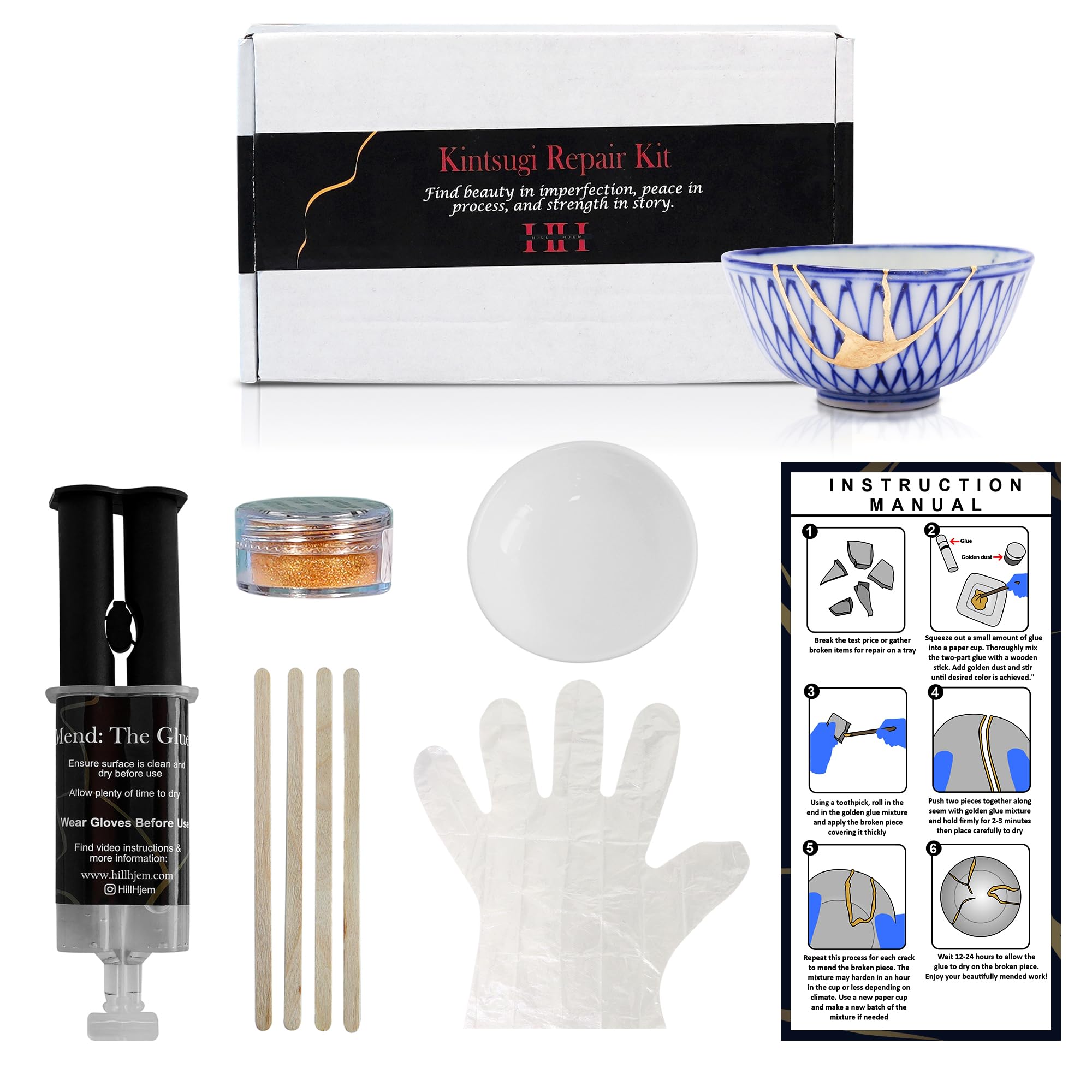 Buy Kintsugi Repair Kit Gold Kintsugi Kit for Beginners Meaningful