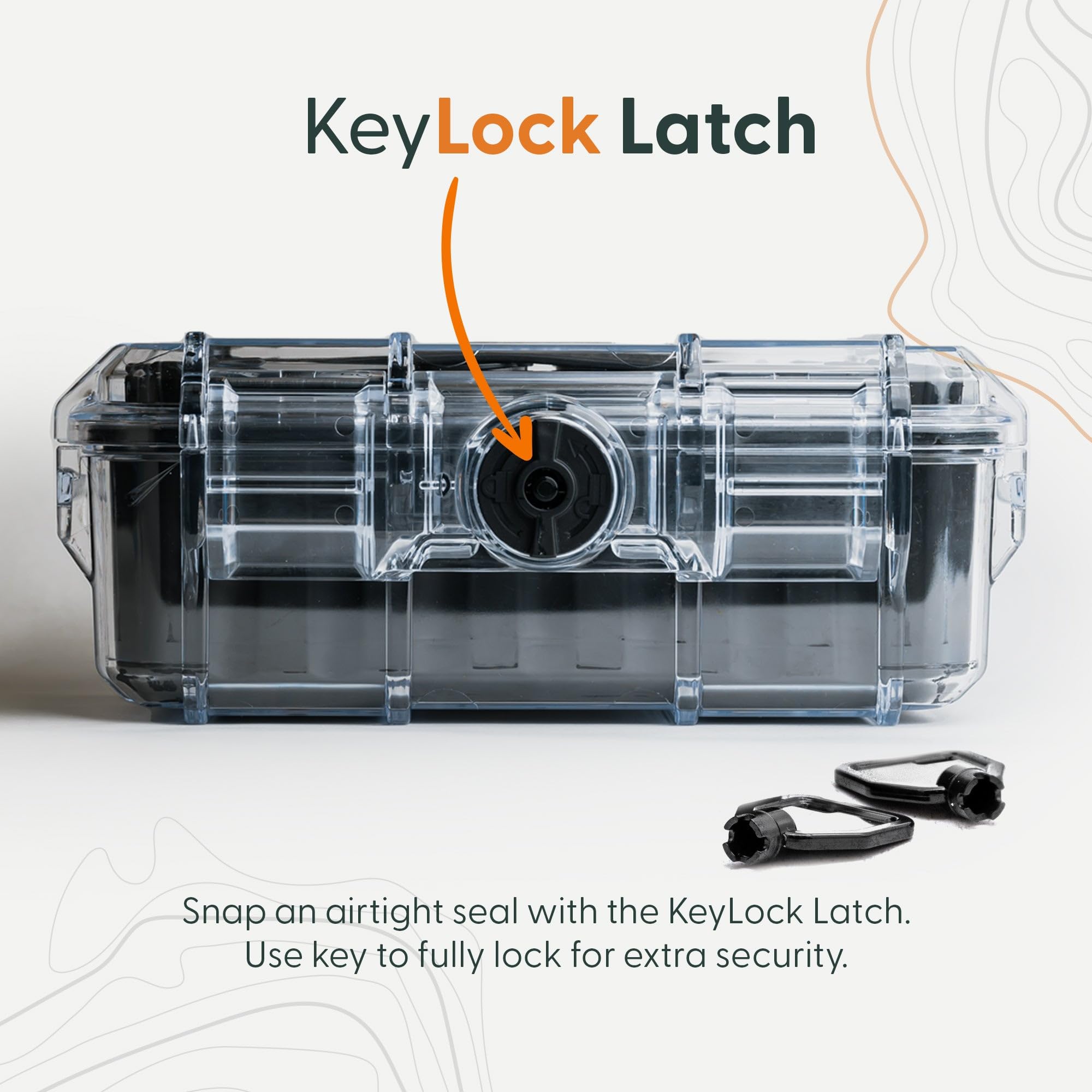 Evergreen ToughBox Tech - Organizador para cámara, Cables, Discos Duros, Compatible con GoPro, etc.