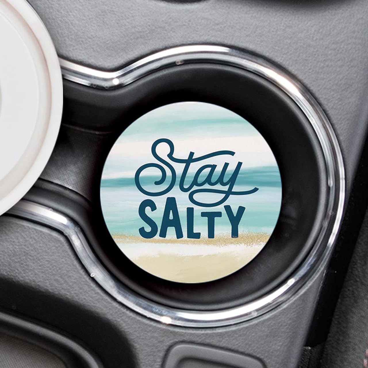 P. Graham Dunn Coastal Collection Car Coasters - Stay Salty (Pack of 6)