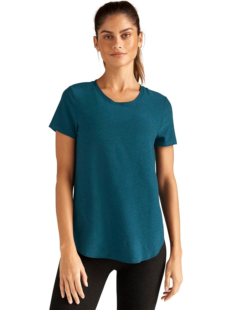Blue Beyond Yoga Featherweight On The Down Low Tee