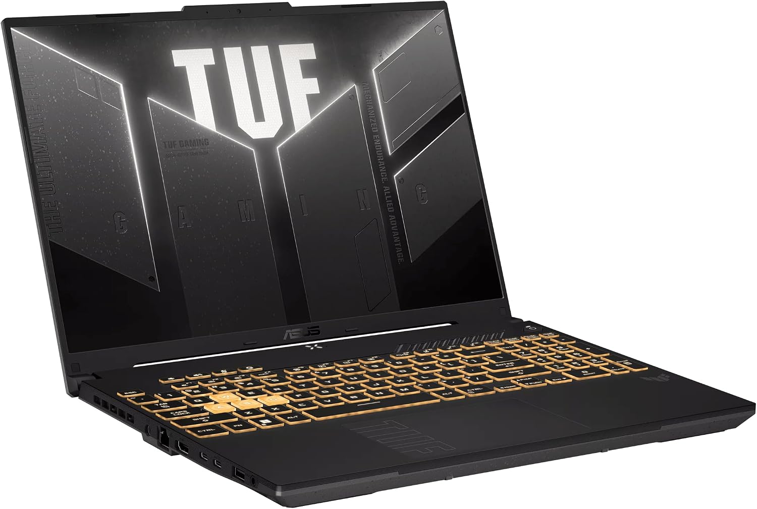 اسس لابتوب العاب تي يو اف F16، شاشة 16 انش FHD+ 144Hz IPS، انتل كور 5 210H، 16GB DDR4 RAM، 1TB PCIe 4.0 SSD، انفيديا جيفورس RTX 3050 6GB، كيبورد باضاءة خلفية RGB، ويندوز 11، رمادي ميكا - موديل RTX 3050 - 16GB - 144Hz 2026 - view 1
