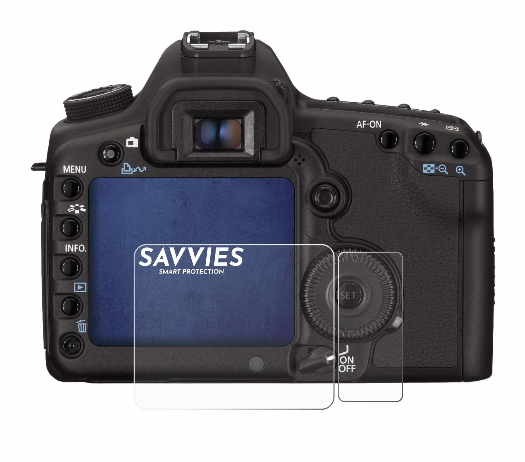 Protection écran Canon EOS R5 Mark II Savvies - 6 Films Ultra Clairs - Anti-rayures