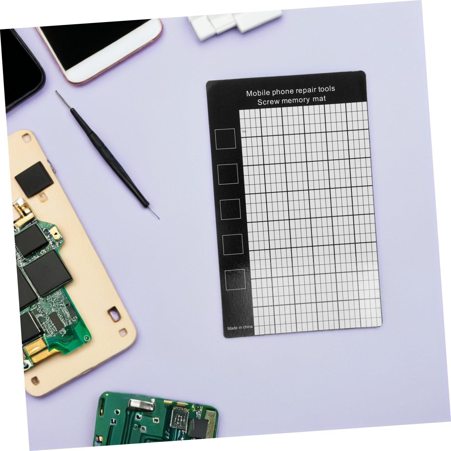20 Pezzi E Viti Di Ricambio Per Smontaggio Meccanico Stoccaggio Elettronico E Elettroniche Flessibile Computer Portatile Per Tappetino Organizer Vite Piccolo